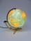 Mid-Century Glass and Brass Globe from Columbus Verlag Paul Oestergaard KG, Image 8