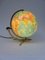 Mid-Century Glass and Brass Globe from Columbus Verlag Paul Oestergaard KG, Image 7