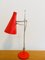 Red Table Lamp by Josef Hurka for Lidokov, 1960s 1