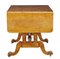 Tavolino da caffè Biedermeier in radica di betulla, XIX secolo, Immagine 2