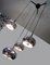 German Chrome Cascading Ceiling Lamp, 1970s, Image 2