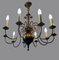 Grand Lustre Style Renaissance Flamand en Laiton, 1950s 2