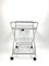 Chrome Plated Trolley with Acrylic Glass Tray, 1970s, Image 5