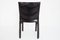 Model CAB 412 Black Leather Side Chairs by Mario Bellini for Cassina, 1977, Set of 6, Image 7