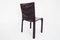 Model CAB 412 Black Leather Side Chairs by Mario Bellini for Cassina, 1977, Set of 6 2