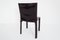 Model CAB 412 Black Leather Side Chairs by Mario Bellini for Cassina, 1977, Set of 6, Image 6