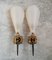 Acrylic Glass Sconces, 1960s, Set of 2, Image 1