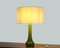 Scandinavian Opaline Glass Table Lamp, 1960s 2