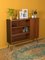 Walnut Veneer Display Cabinet, 1950s 3