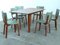 Plywood Dining Chairs by Cor Alons for Gouda den Boer, 1940s, Set of 6 9