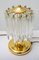Lámparas de mesa modelo Quadriedri italianas de cristal de Murano, años 70. Juego de 2, Imagen 5