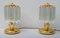 Italian Murano Glass Model Quadriedri Table Lamps, 1970s, Set of 2 3