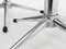 Set of Skai and Chrome Telescopic Stools, 1970s 9