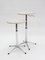 Skai and Chrome Telescopic Stools, 1970s, Set of 2 1