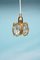 Vintage Deckenlampe aus Kristallglas von Gaetano Sciolari für Palwa, 1950er 1