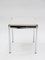 Vintage Chrome and Skai Stool 3