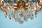 Mid-Century Brass and Crystal Chandelier in the style of Gaetano Sciolari for Palwa 8