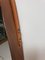 Italian Oval Teak Mirror, 1950s, Image 7