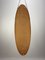 Italian Oval Teak Mirror, 1950s, Image 14