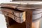 Antiker Schrank aus Messing & Marmor im Louis XVI Stil 17