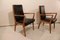 Scandinavian Leather Side Chairs, 1960s, Set of 2 1