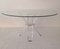 American Acrylic Glass and Glass Dining Table, 1970s 8