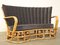 Sofá de bambú y ratán, años 60, Imagen 1