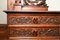 Antique Italian Walnut Dresser with Mirror 8