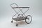 Vintage Chrome Folding Serving Trolley, 1960s, Image 2