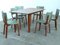 Dining Table & Chairs Set by Cor Alons for Gouda den Boer, 1949, Image 6