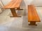Dining Room Table with Bench by Ilmari Tapiovaara for Laukaan Puu Oy, 1970s, Set of 2 6