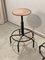 Dutch Industrial Factory Stools, 1950s, Set of 2, Image 1