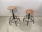 Dutch Industrial Factory Stools, 1950s, Set of 2, Image 7