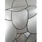 Etched Aluminium David Bowie Wall Piece, 1980s, Image 2
