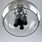 Vintage Glass Ball Pendant Lamp from Limburg 5