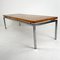 Chrome and Teak Coffee Table, 1950s, Image 4