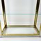 Hollywood Regency Brass and Smoked Glass Shelves by Renato Zevi, 1970s, Set of 2, Image 9