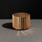 Cast Bronze Multifaceted Doris Side Table by Fred & Juul 2