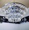 German Crystal Ceiling Lamp from Faustig, 1970s 1