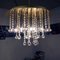 German Crystal and Brass Ceiling Lamps from Faustig, 1980s, Set of 2 4