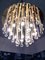 German Crystal and Brass Ceiling Lamps from Faustig, 1980s, Set of 2 2