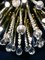 German Crystal and Brass Ceiling Lamps from Faustig, 1980s, Set of 2 9