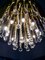 German Crystal and Brass Ceiling Lamps from Faustig, 1980s, Set of 2 8