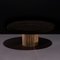 Round Ebonized Reclaimed Oak and Cast Bronze Doris Pedestal Dining Table by Fred & Juul, Image 2