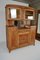 Antique Art Nouveau French Oak and Elm Buffet, 1910, Image 3