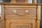 Antique Art Nouveau French Oak and Elm Buffet, 1910 17