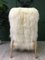 Mid-Century White Sheepskin Armchair 7