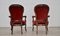 Antique Louis Philippe Style Italian Lounge Chairs, Set of 2, Image 2