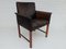 Danish Rosewood and Leather Armchair by Hans Olsen for Skipper, 1960s 16