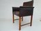 Danish Rosewood and Leather Armchair by Hans Olsen for Skipper, 1960s 9